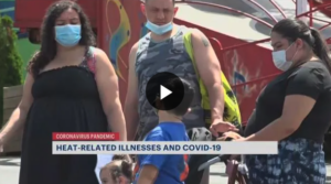 Paramedic: Wearing face masks in summer heat poses challenges for all