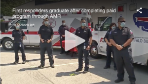 First responders graduate after completing paid program through AMR